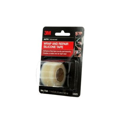 tape to seal water leaks|3M Wrap and Repair Silicone Tape, 03625, 1 in x 6 ft